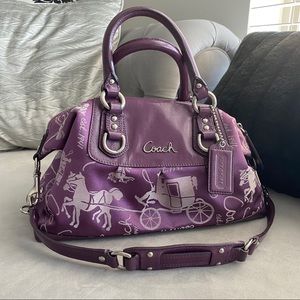 Coach Ashley Horse ans Carriage handbag